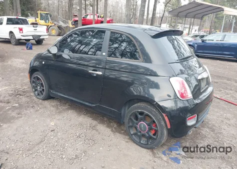 2012 Fiat 500 Sport из США, поврежденный, VIN 3C3CFFBR6CT115613